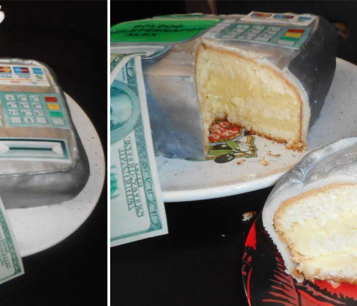 Vaníliás-marcipános torta ATM-re formázva